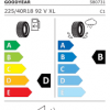 225/40R18 - 225/40R18 V Goodyear UG Perf 3 XL - Ónegld - Vetrardekk - Image 2